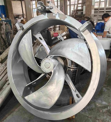 75 kW ponorné recirkulačné čerpadlo dodané do čistiarne odpadových vôd Thajska