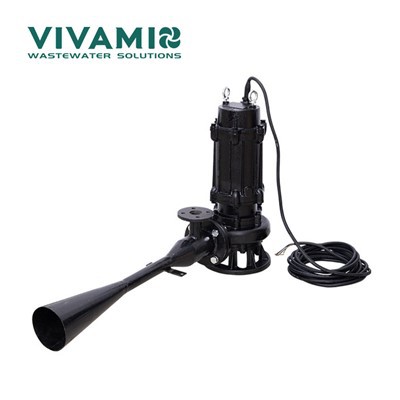 Ponorné prúdové prevzdušňovacie čerpadlo